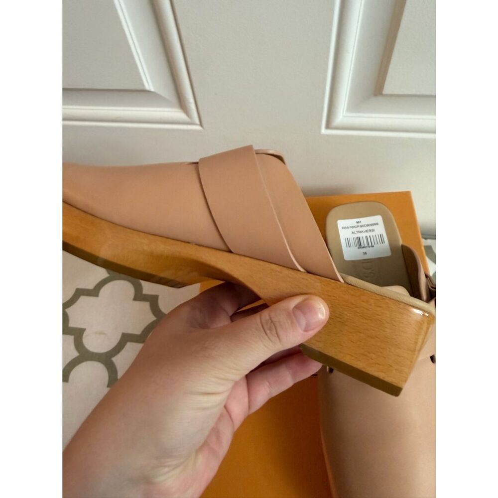 Tod’s leather mule clogs NEW Size 38= US 8 - Picture 11 of 16
